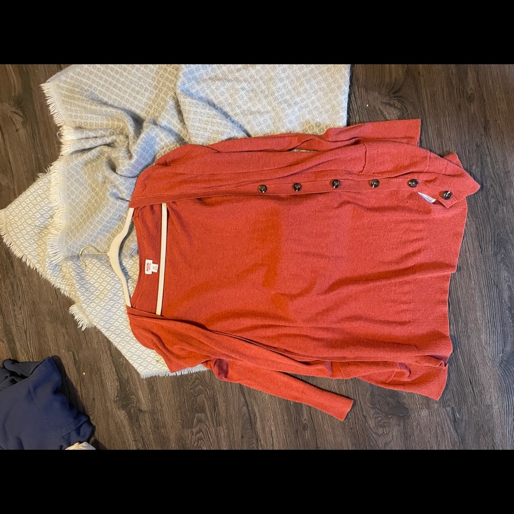Rust Cardigan